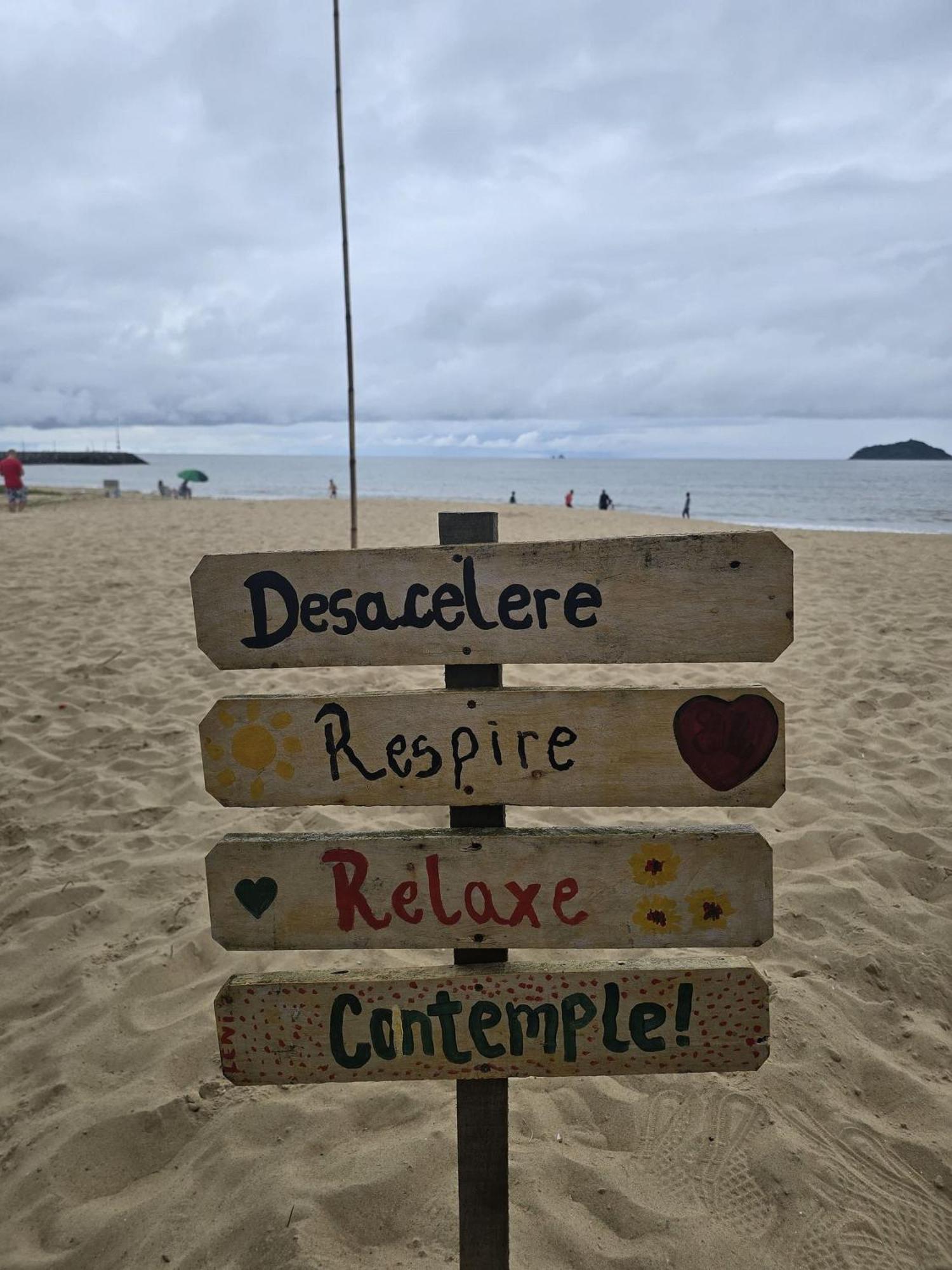 Ap Aloha 501 Vista Mar Da Praia Balneario Piçarras Eksteriør bilde